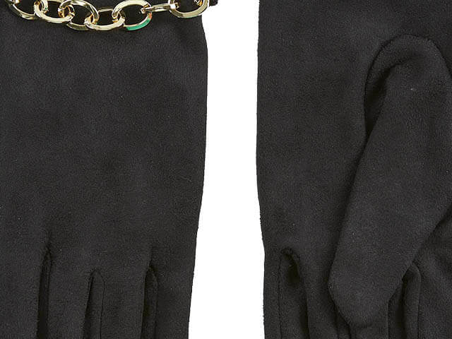 Verde Γυναικεία Γάντια one size 02-0670 ΜΑΥΡΟ