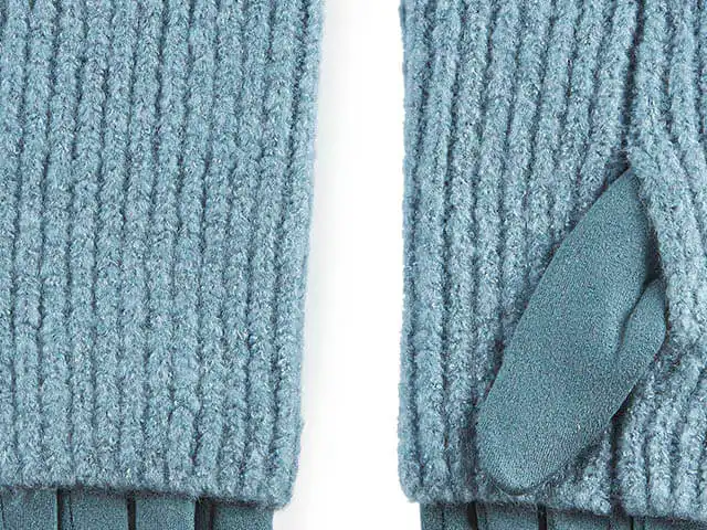 Verde Γυναικεία Γάντια one size 02-0673 ΑΝΟΙΧΤΟ ΜΠΛΕ