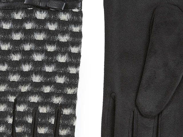 Verde Γυναικεία Γάντια one size 02-0675 ΜΑΥΡΟ