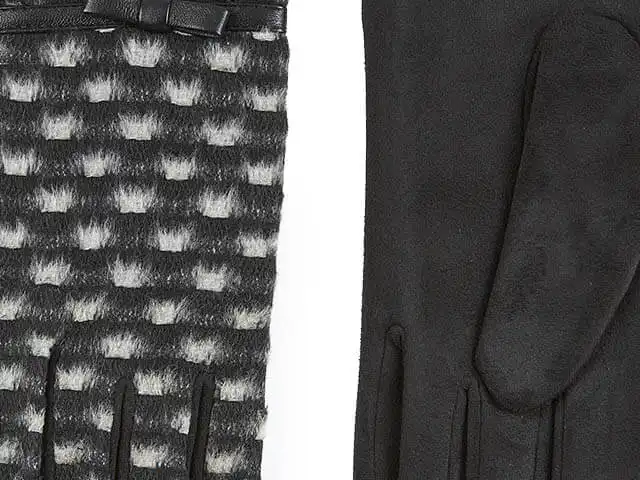 Verde Γυναικεία Γάντια one size 02-0675 ΜΑΥΡΟ