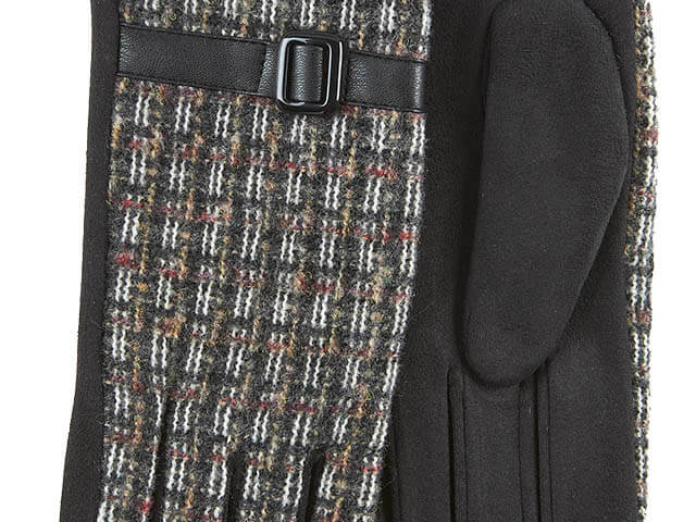 Verde Γυναικεία Γάντια one size 02-0676 ΜΑΥΡΟ