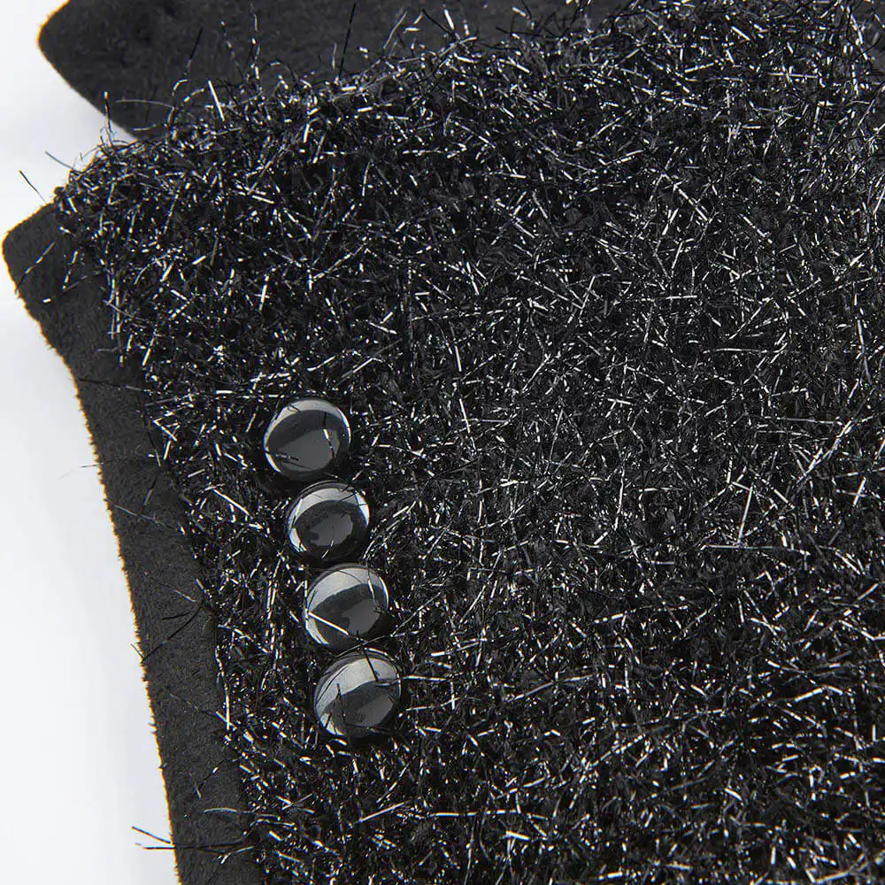 Verde Γυναικεία Γάντια one size 02-0677 ΜΑΥΡΟ