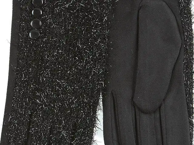 Verde Γυναικεία Γάντια one size 02-0677 ΜΑΥΡΟ