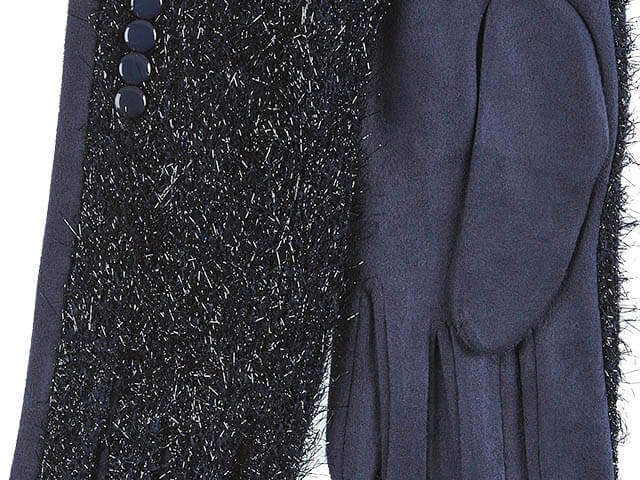 Verde Γυναικεία Γάντια one size 02-0677 ΜΠΛΕ