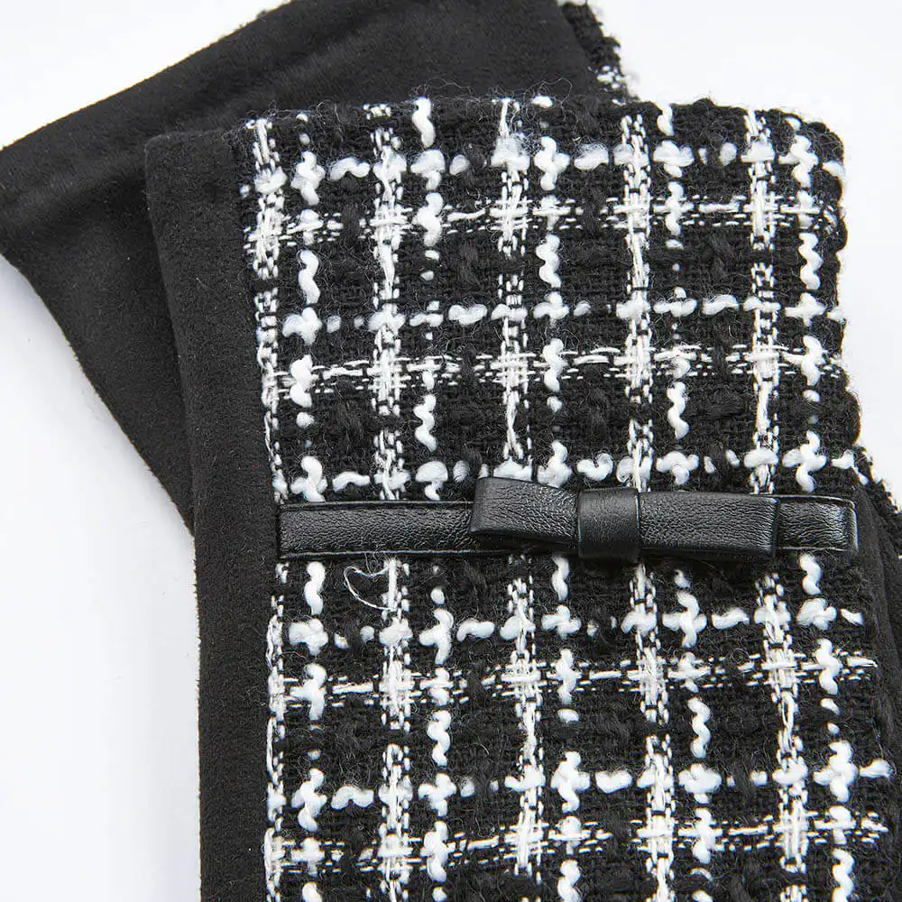 Verde Γυναικεία Γάντια one size 02-0679 ΜΑΥΡΟ