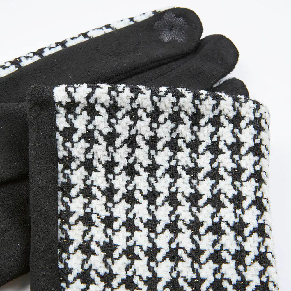 Verde Γυναικεία Γάντια one size 02-0684 ΜΑΥΡΟ