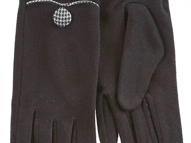 Verde Γυναικεία Γάντια one size 02-0685 ΜΑΥΡΟ