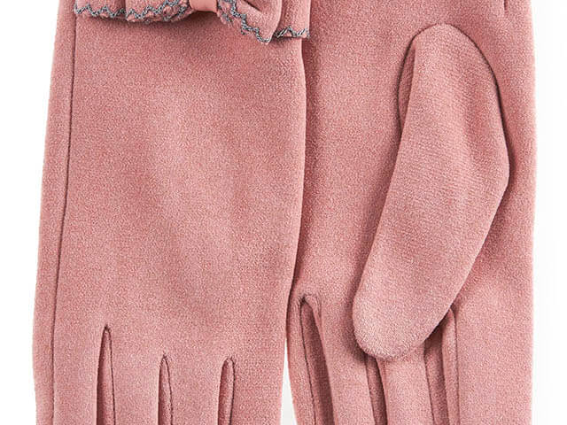 Verde Γυναικεία Γάντια one size 02-0686 ΡΟΖ