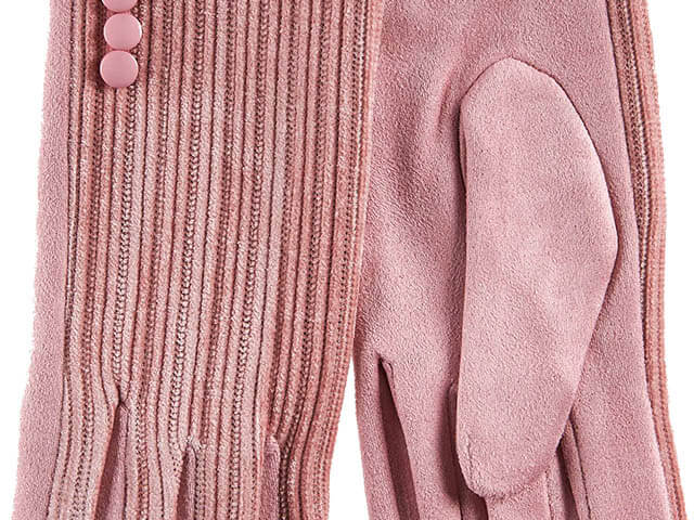 Verde Γυναικεία Γάντια one size 02-0691 ΡΟΖ