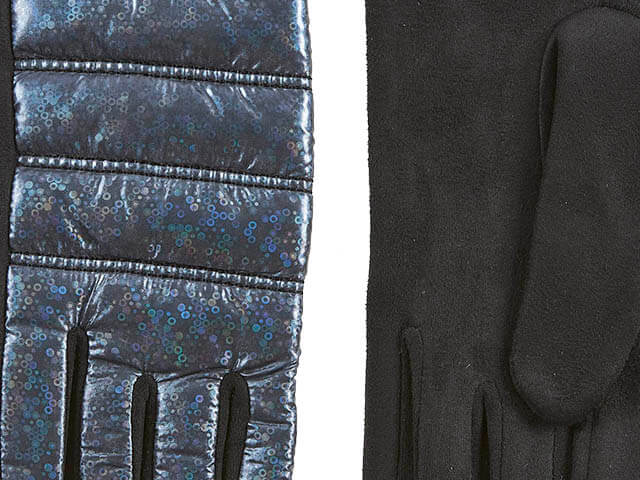 Verde Γυναικεία Γάντια one size 02-0694 ΜΑΥΡΟ