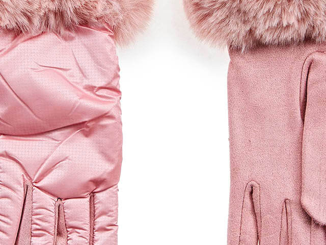 Verde Γυναικεία Γάντια one size 02-0695 ΡΟΖ