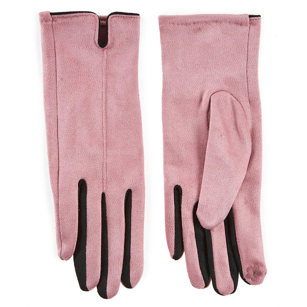 Verde Γυναικεία Γάντια one size 02-0696 ΡΟΖ