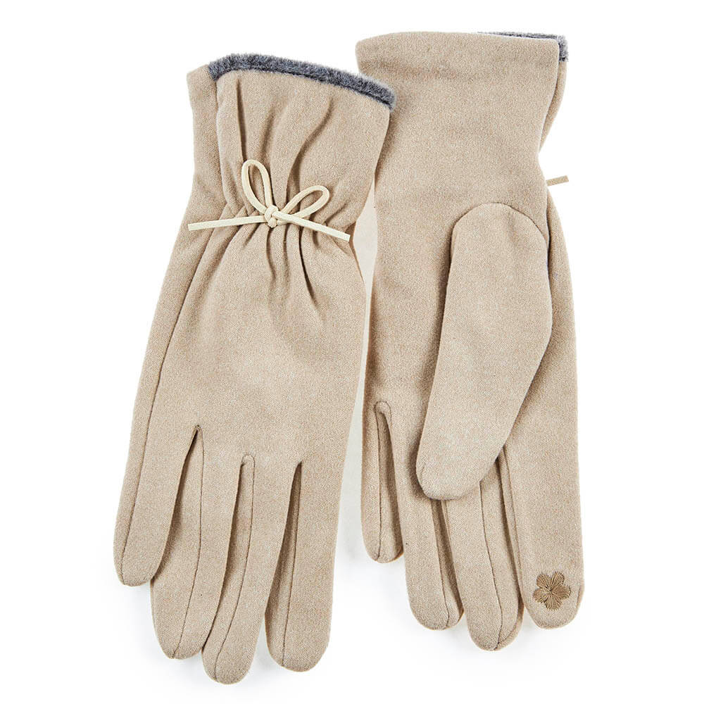 Verde Γυναικεία Γάντια one size 02-0698 ΕΚΡΟΥ