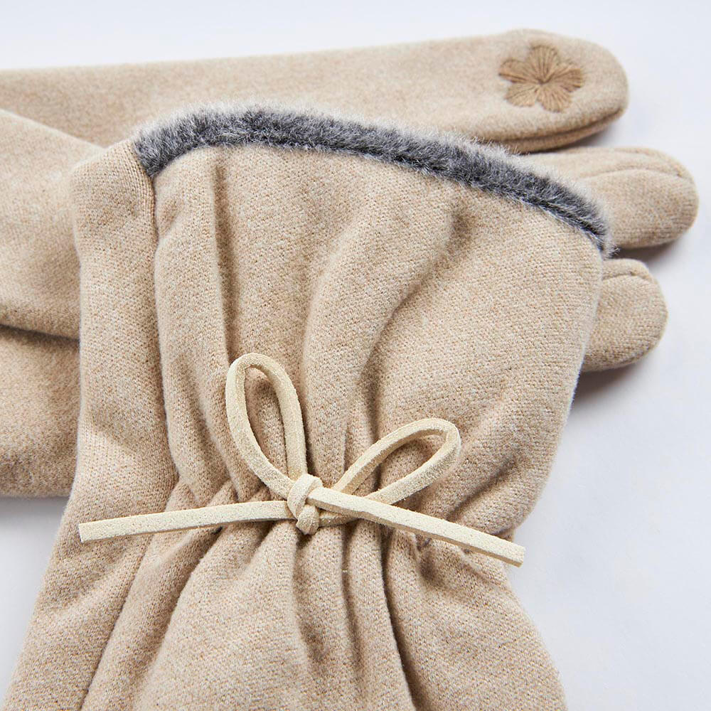 Verde Γυναικεία Γάντια one size 02-0698 ΕΚΡΟΥ