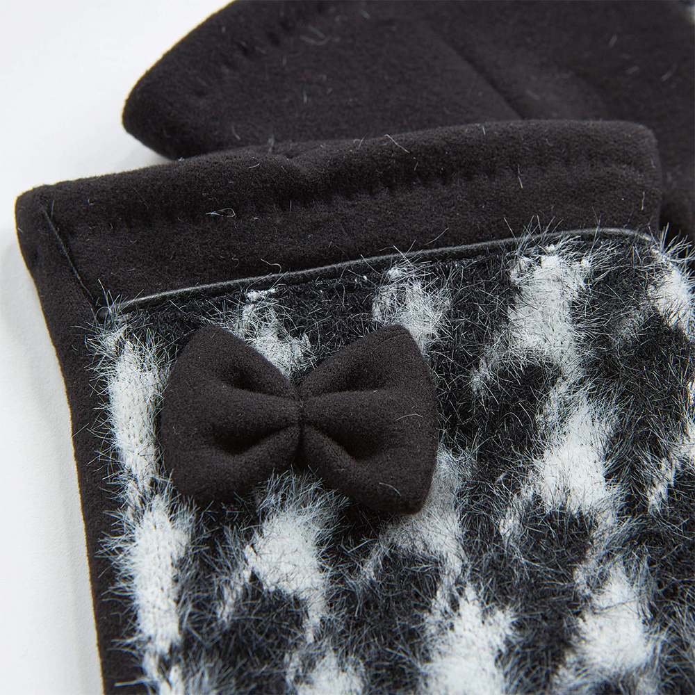 Verde Γυναικεία Γάντια one size 02-0699 ΜΑΥΡΟ