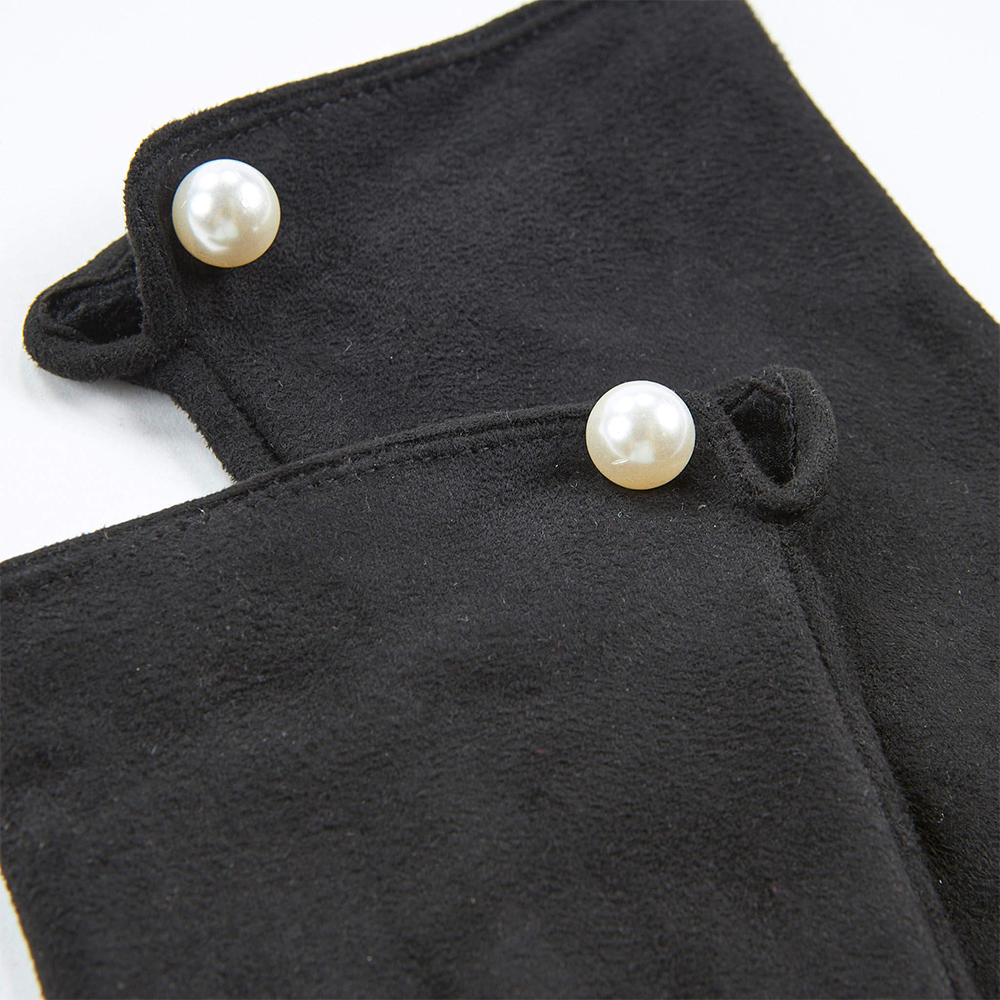 Verde Γυναικεία Γάντια one size 02-0700 ΜΑΥΡΟ