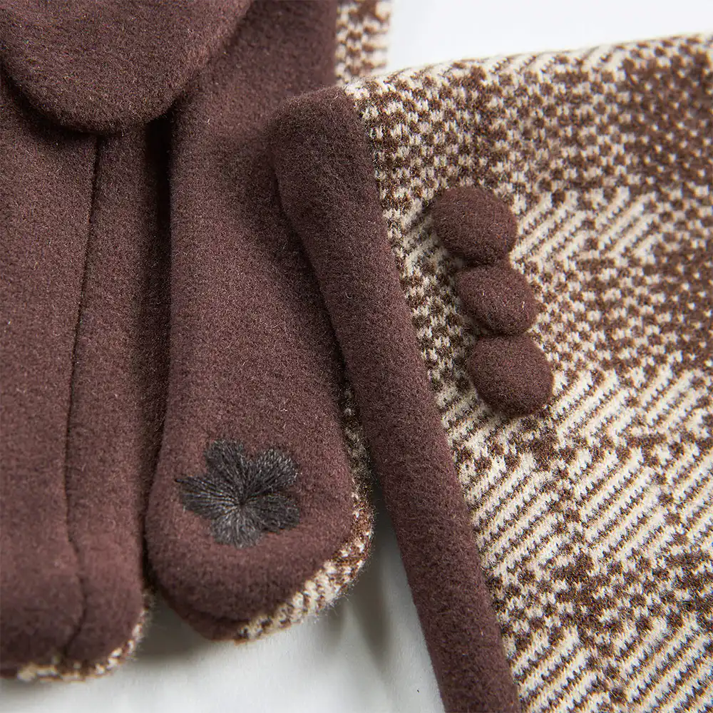 Verde Γυναικεία Γάντια one size 02-0701 ΚΑΦΕ Verde Γυναικεία Γάντια one size 02-0701 ΚΑΦΕ