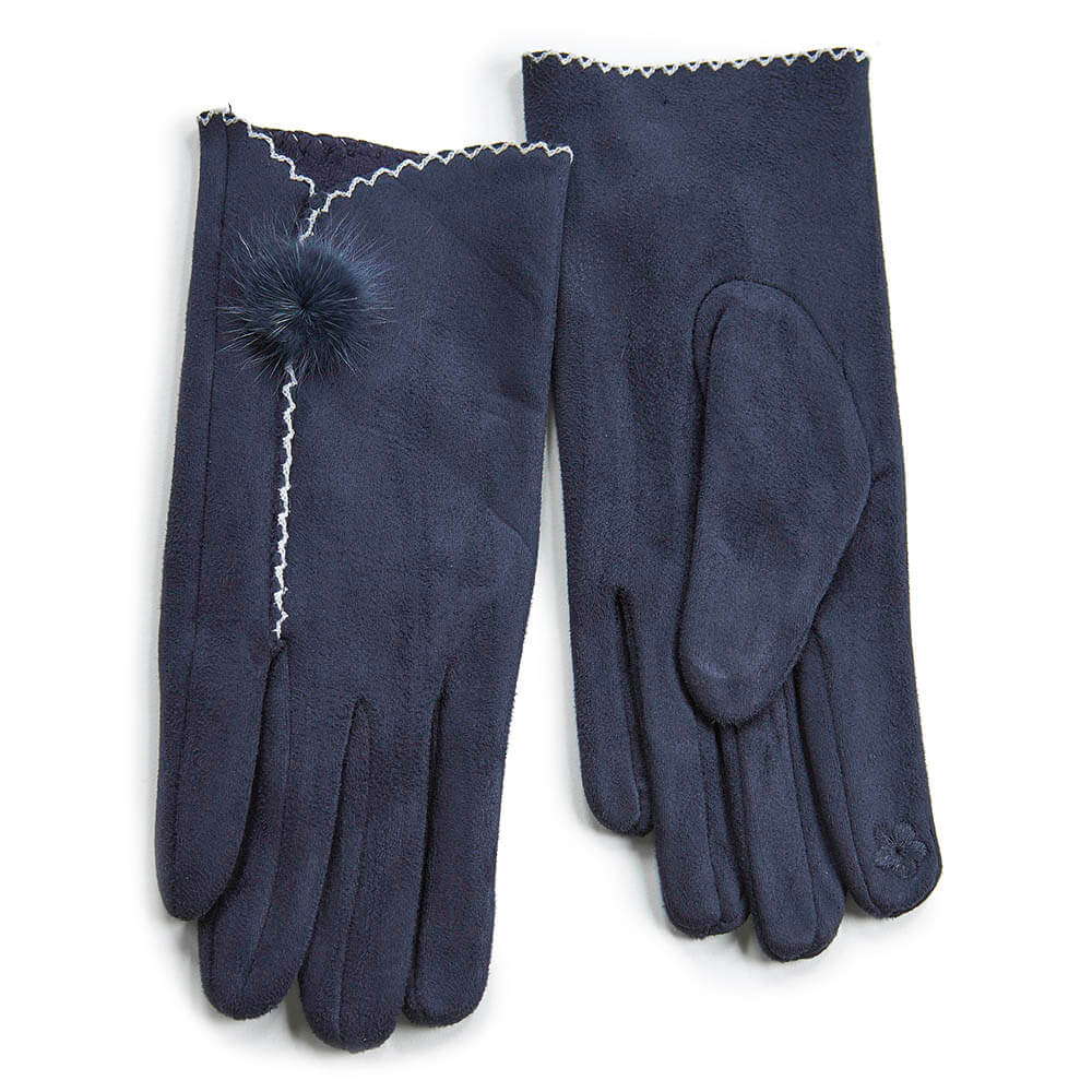 Verde Γυναικεία Γάντια one size 02-0703 ΜΠΛΕ