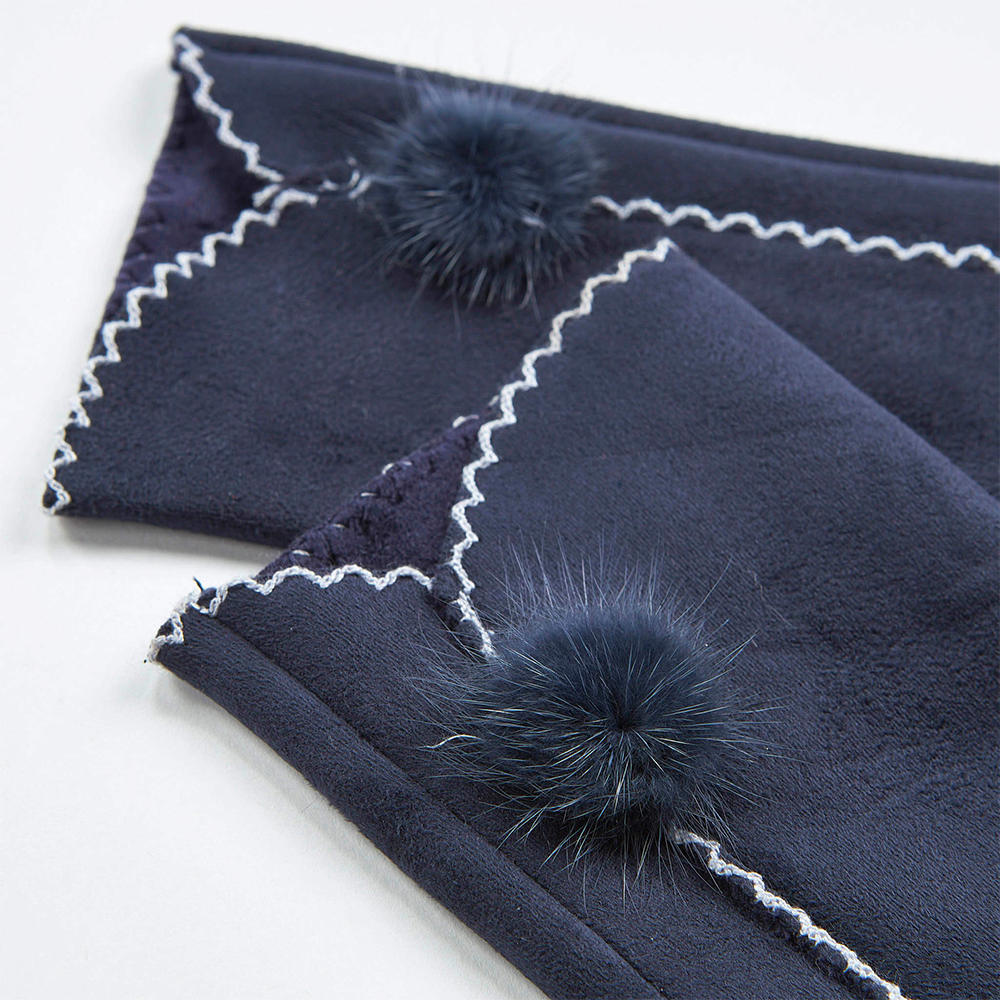 Verde Γυναικεία Γάντια one size 02-0703 ΜΠΛΕ