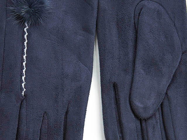 Verde Γυναικεία Γάντια one size 02-0703 ΜΠΛΕ