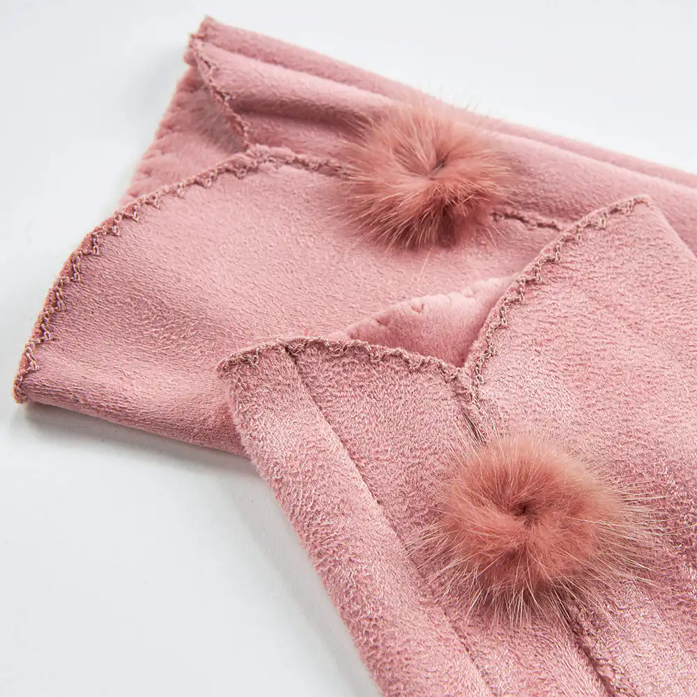 Verde Γυναικεία Γάντια one size 02-0703 ΡΟΖ Verde Γυναικεία Γάντια one size 02-0703 ΡΟΖ