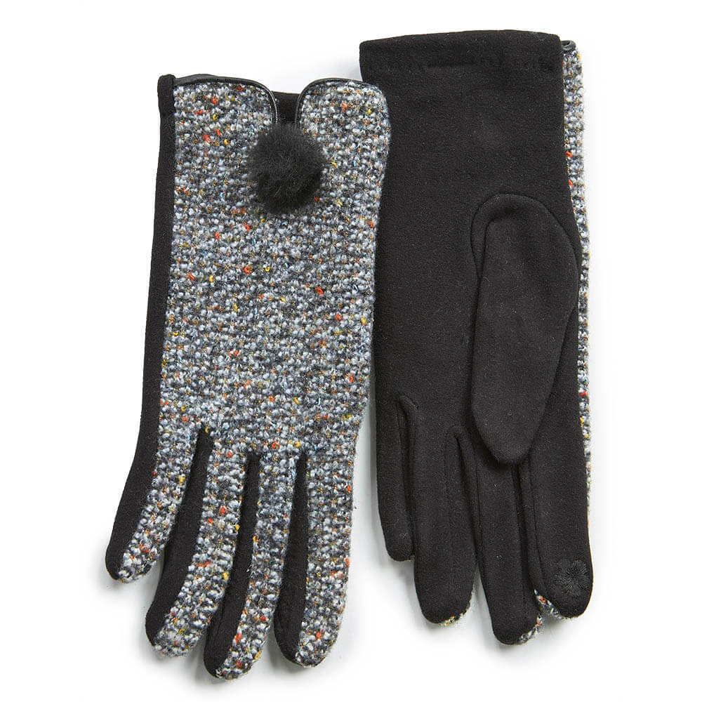 Verde Γυναικεία Γάντια one size 02-0706 ΜΑΥΡΟ