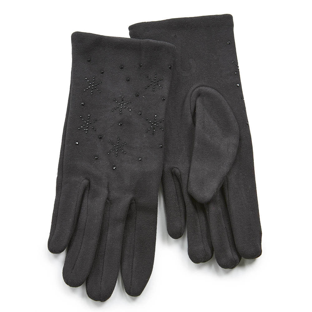 Verde Γυναικεία Γάντια one size 02-0707 ΜΑΥΡΟ