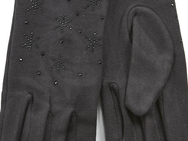 Verde Γυναικεία Γάντια one size 02-0707 ΜΑΥΡΟ