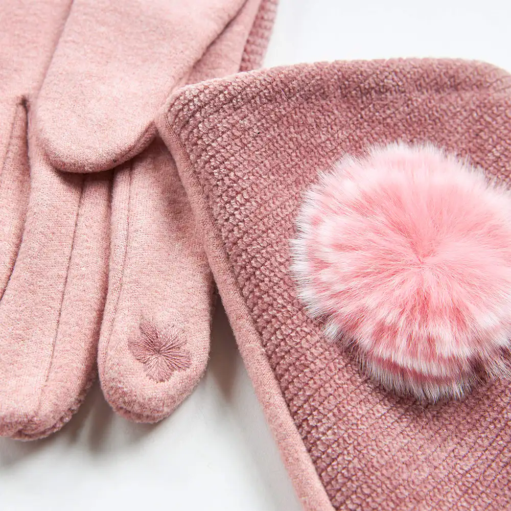 Verde Γυναικεία Γάντια one size 02-0708 ΡΟΖ Verde Γυναικεία Γάντια one size 02-0708 ΡΟΖ