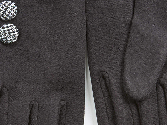 Verde Γυναικεία Γάντια one size 02-0709 ΜΑΥΡΟ