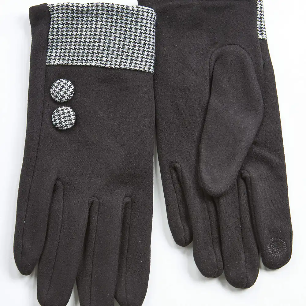 Verde Γυναικεία Γάντια one size 02-0709 ΜΑΥΡΟ