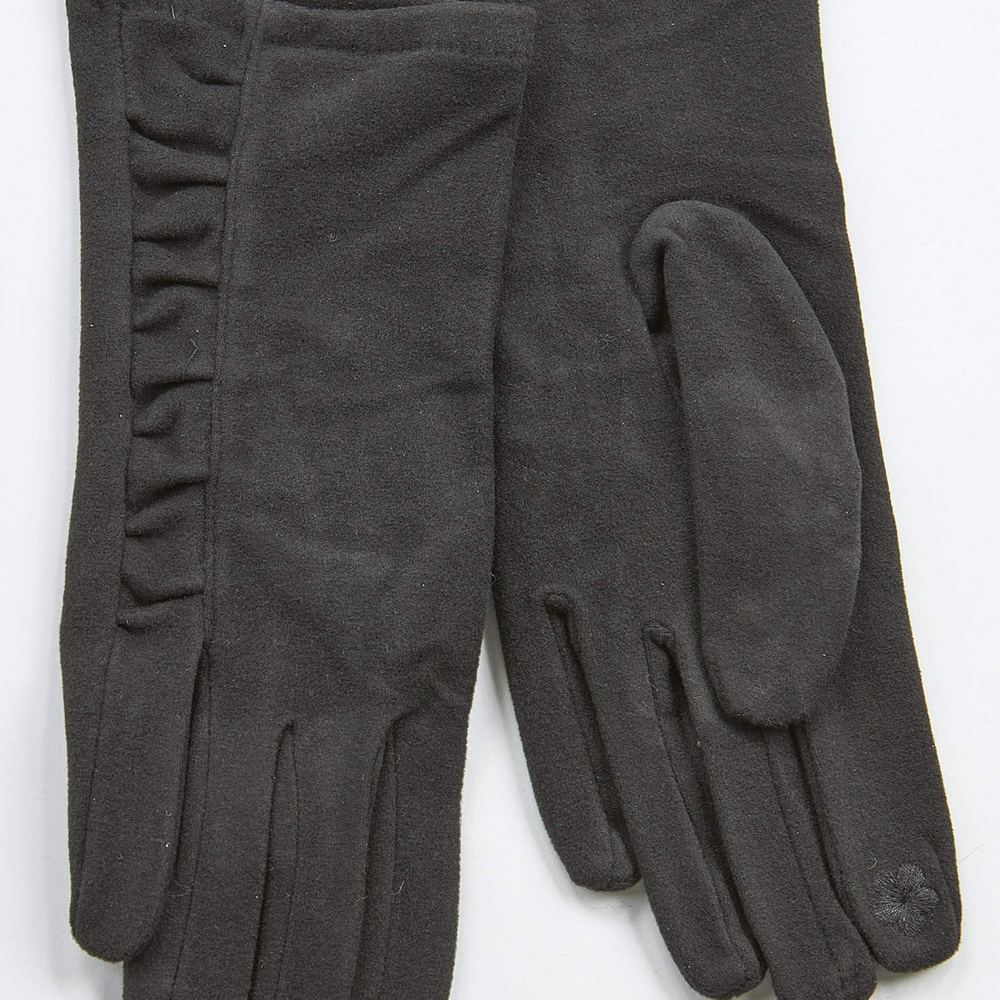 Verde Γυναικεία Γάντια one size 02-0710 ΜΑΥΡΟ