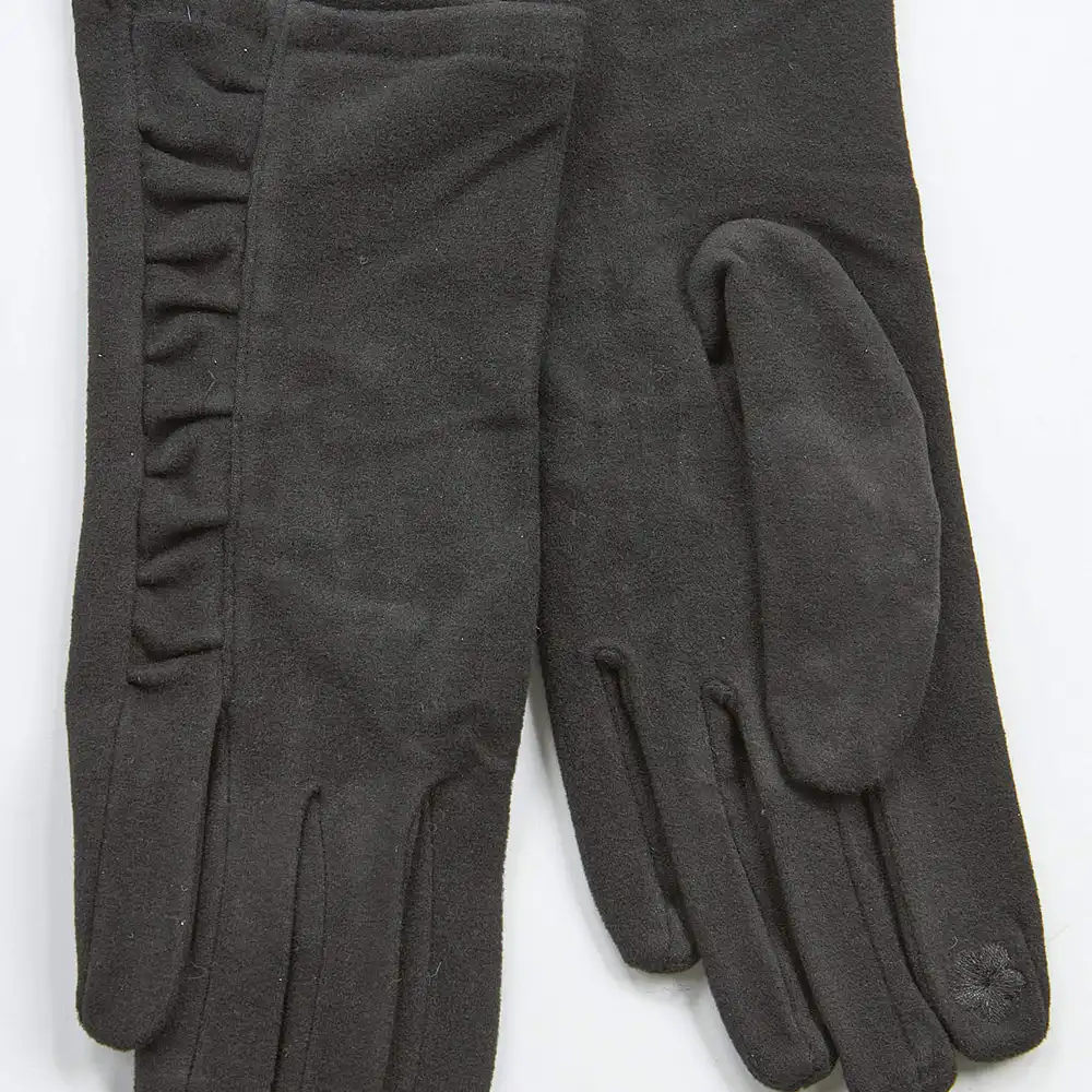 Verde Γυναικεία Γάντια one size 02-0710 ΜΑΥΡΟ