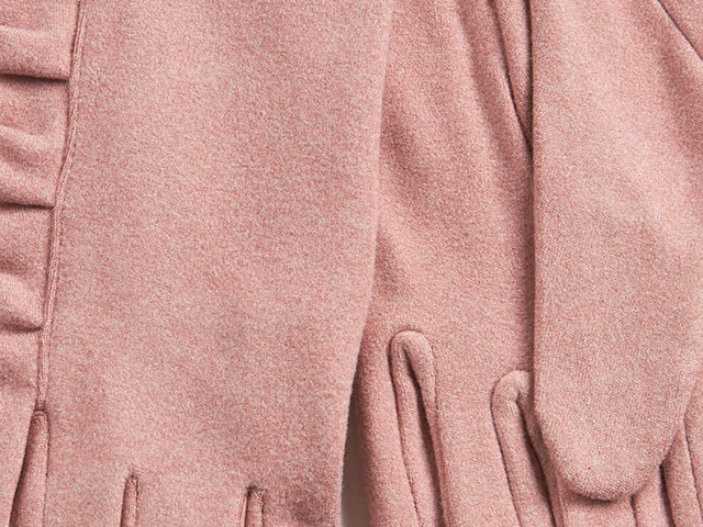 Verde Γυναικεία Γάντια one size 02-0710 ΡΟΖ