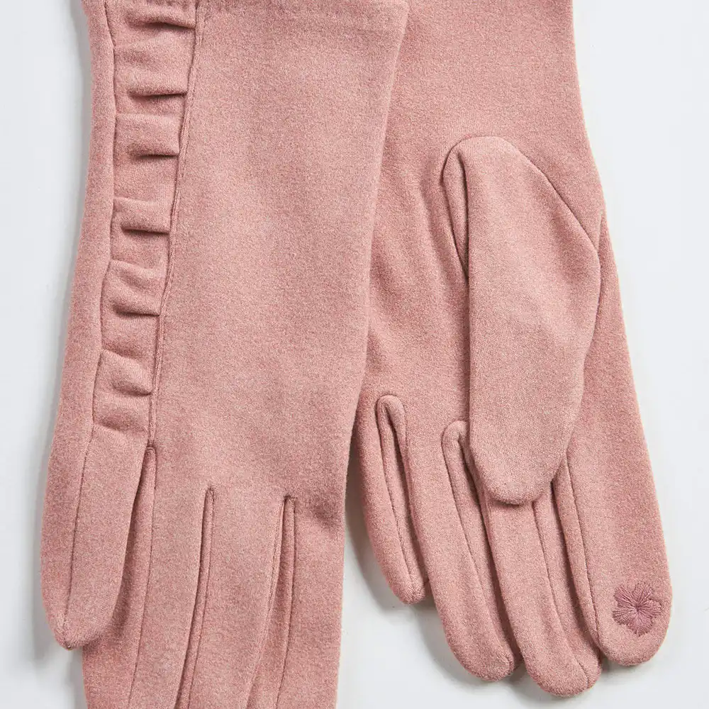 Verde Γυναικεία Γάντια one size 02-0710 ΡΟΖ