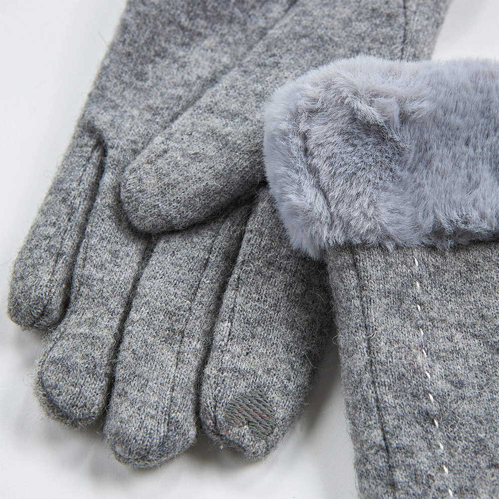 Verde Γυναικεία Γάντια one size 02-0712 ΓΚΡΙ