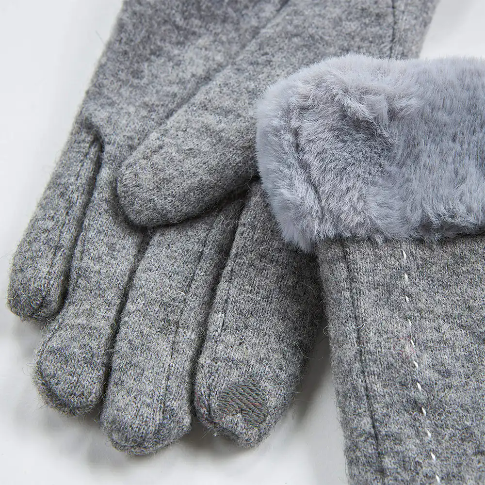 Verde Γυναικεία Γάντια one size 02-0712 ΓΚΡΙ Verde Γυναικεία Γάντια one size 02-0712 ΓΚΡΙ