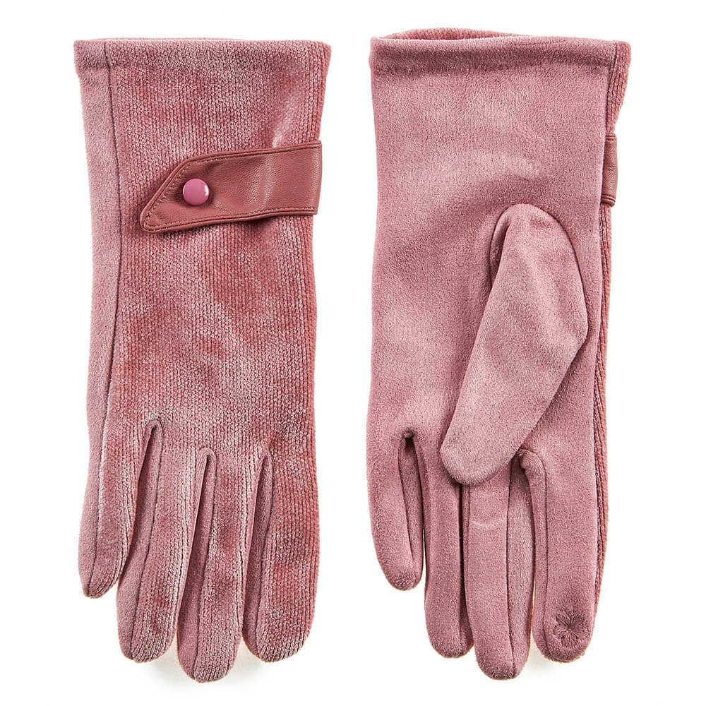 Verde Γυναικεία Γάντια one size 02-0717 ΡΟΖ