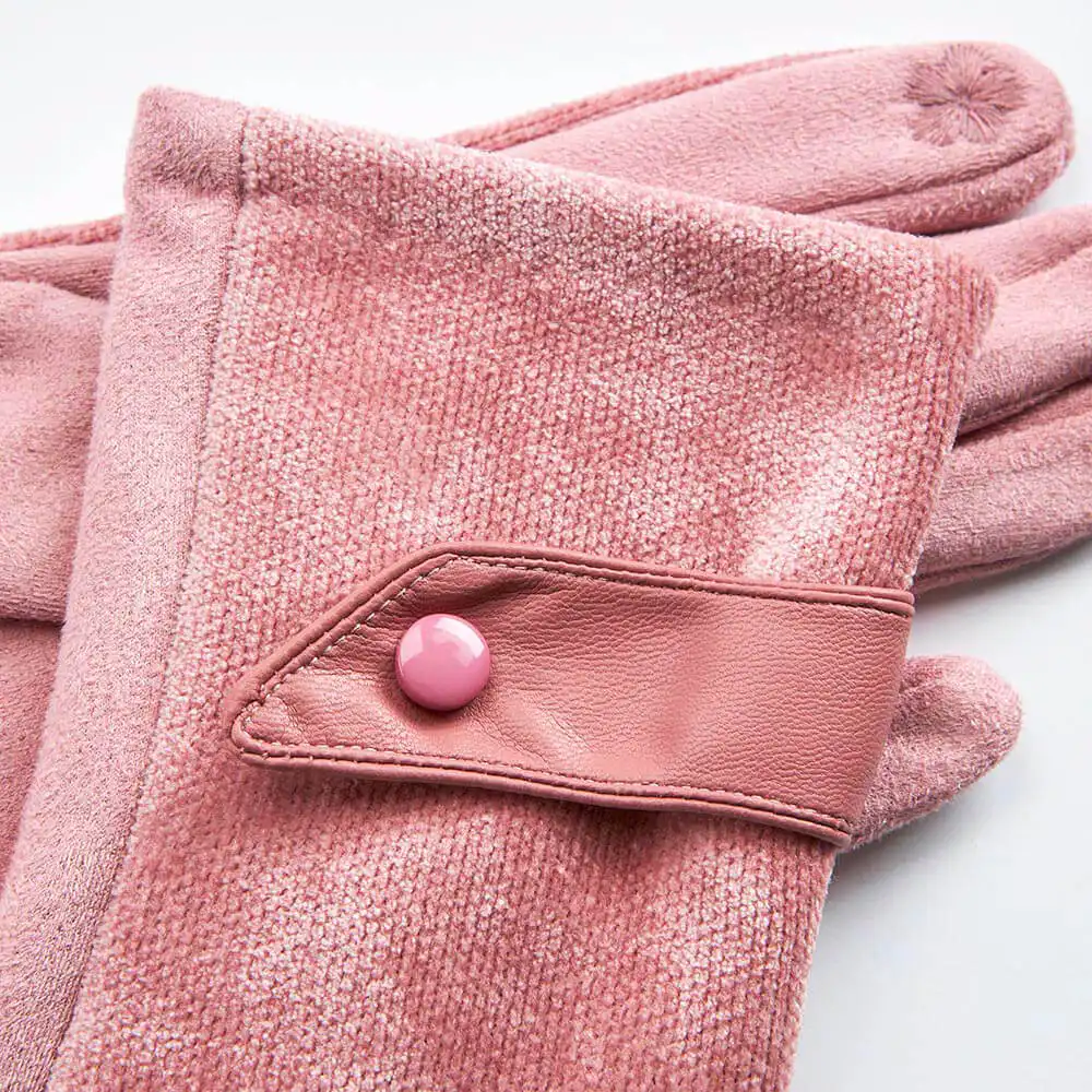 Verde Γυναικεία Γάντια one size 02-0717 ΡΟΖ