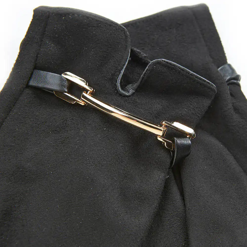 Verde Γυναικεία Γάντια one size 02-0721 ΜΑΥΡΟ