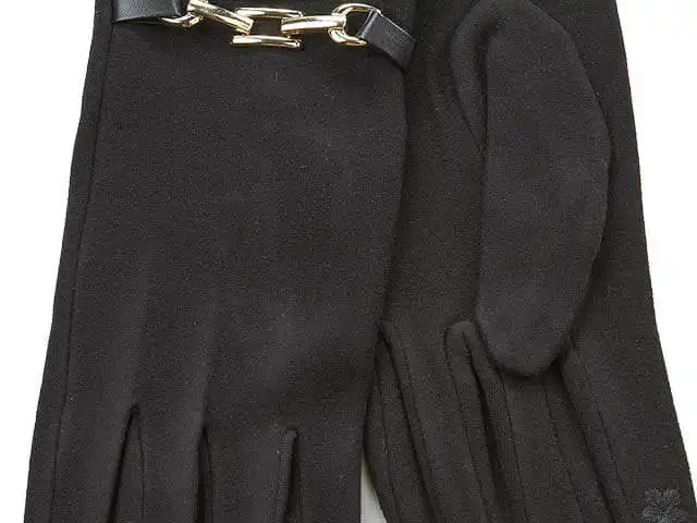 Verde Γυναικεία Γάντια one size 02-0722 ΜΑΥΡΟ