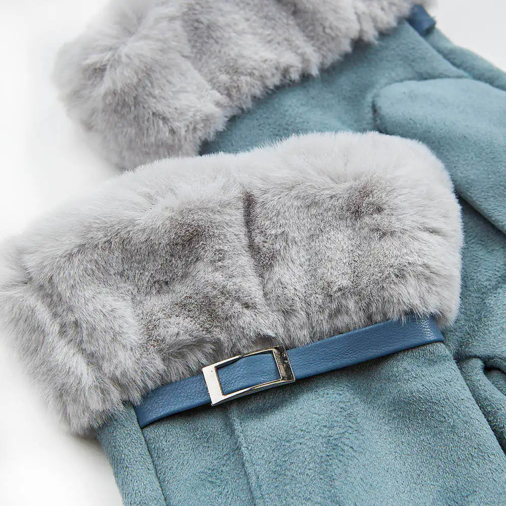 Verde Γυναικεία Γάντια one size 02-0723 ΜΠΛΕ