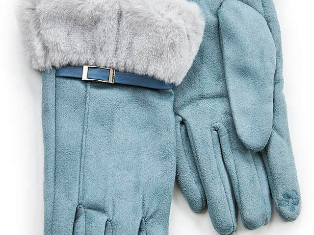 Verde Γυναικεία Γάντια one size 02-0723 ΜΠΛΕ