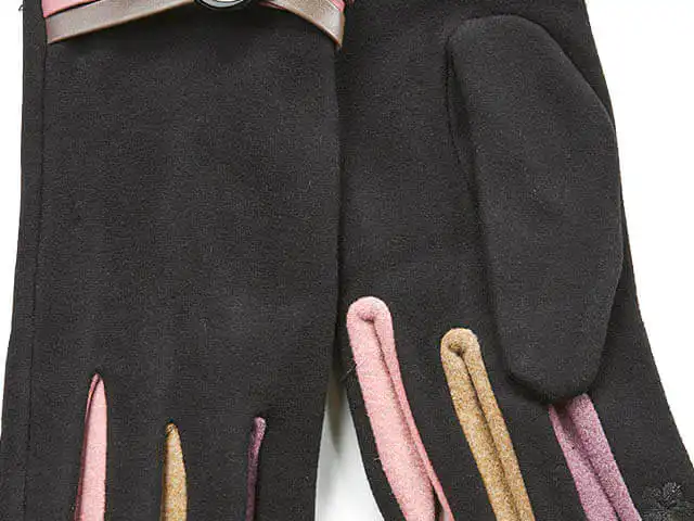 Verde Γυναικεία Γάντια one size 02-0724 ΜΑΥΡΟ