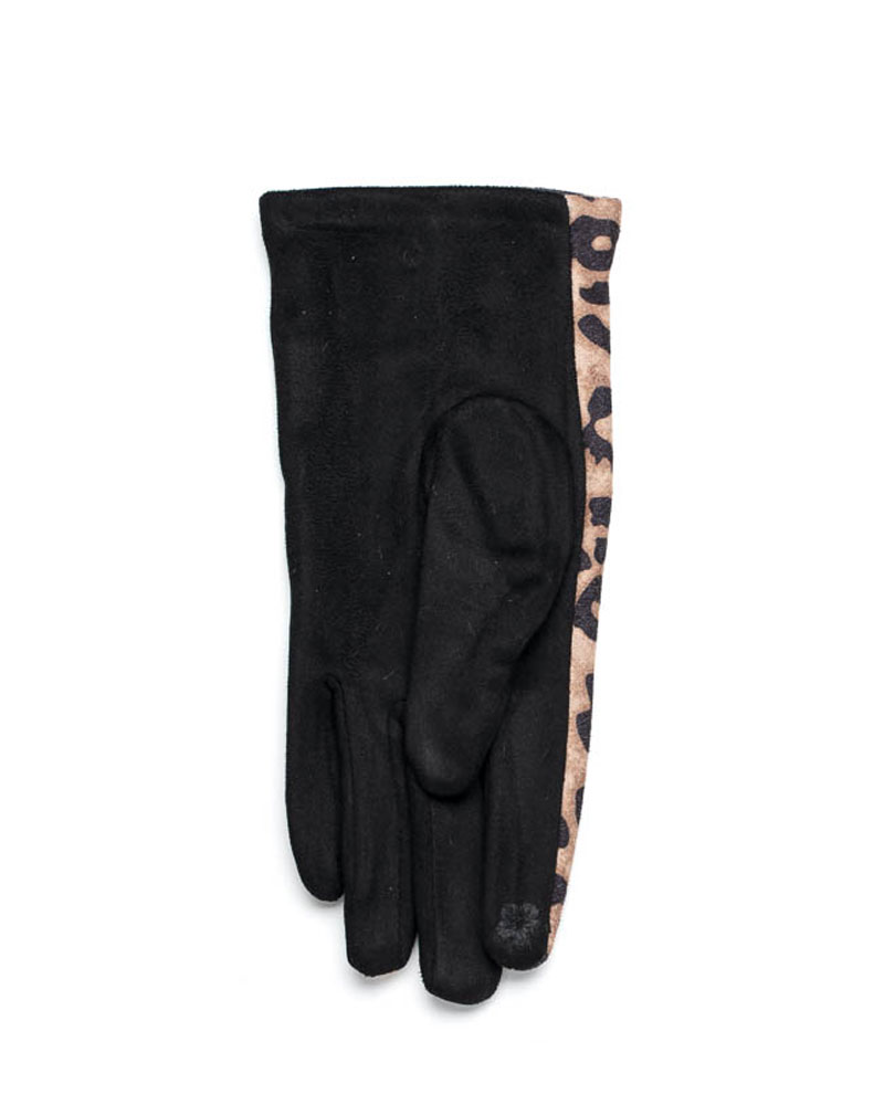 Sequoia Γυναικεία Γάντια με Λεοπάρ Μοτίβο 02-1003 Μαύρο Sequoia Γυναικεία Γάντια με Λεοπάρ Μοτίβο 02-1003 Μαύρο