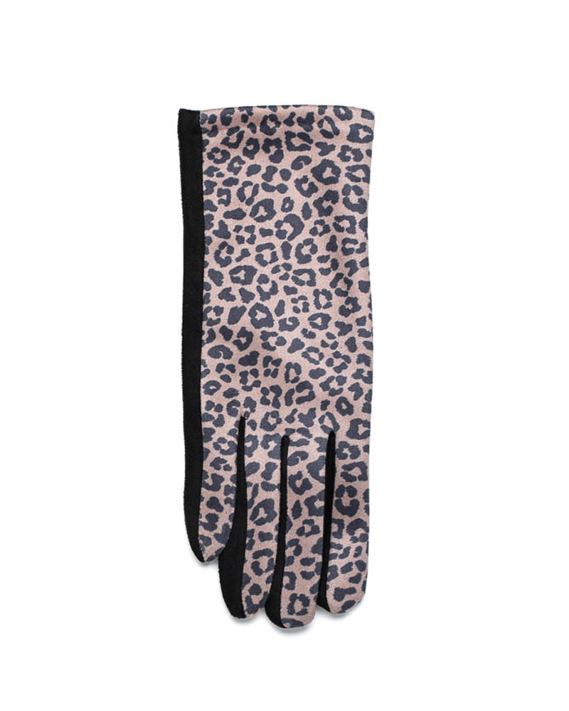 Sequoia Γυναικεία Γάντια Λεοπάρ 02-1004 Γκρι