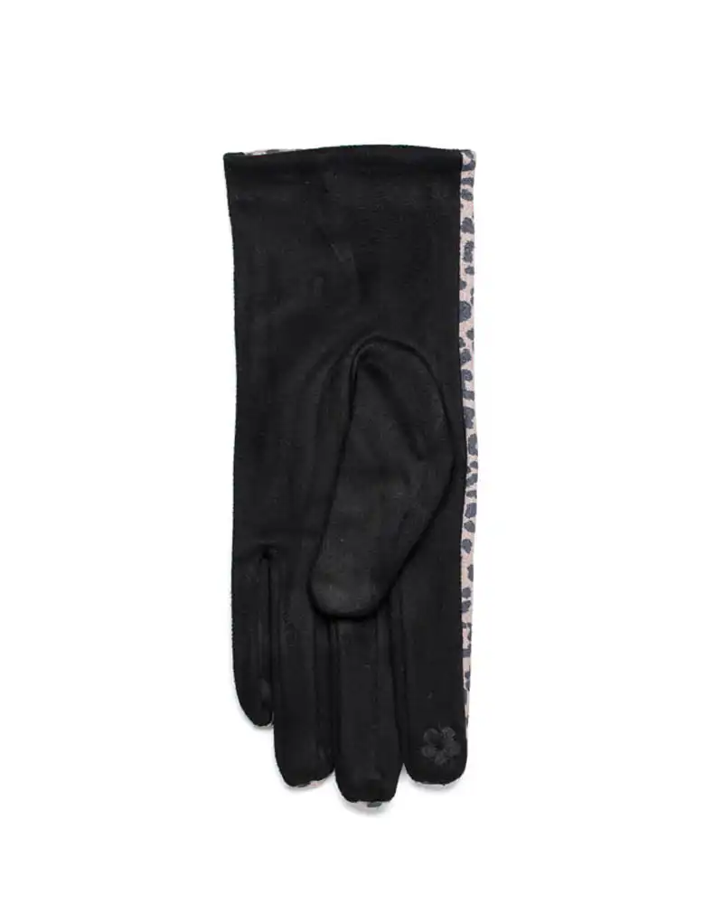 Sequoia Γυναικεία Γάντια Λεοπάρ 02-1004 Γκρι