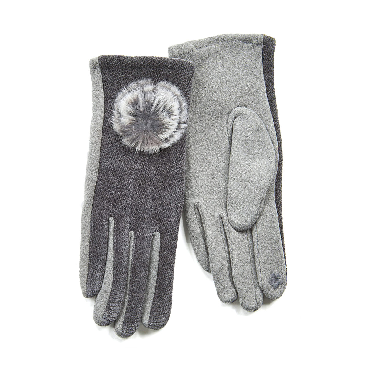 Verde Γυναικεία Γάντια one size 02-0708 ΜΑΥΡΟ