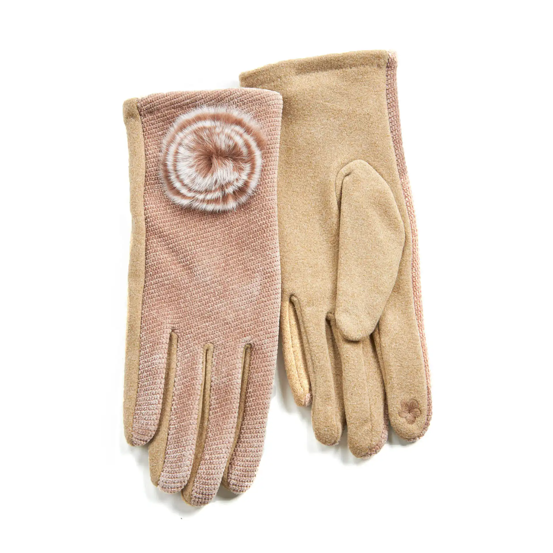 Verde Γυναικεία Γάντια one size 02-0708 ΜΑΥΡΟ