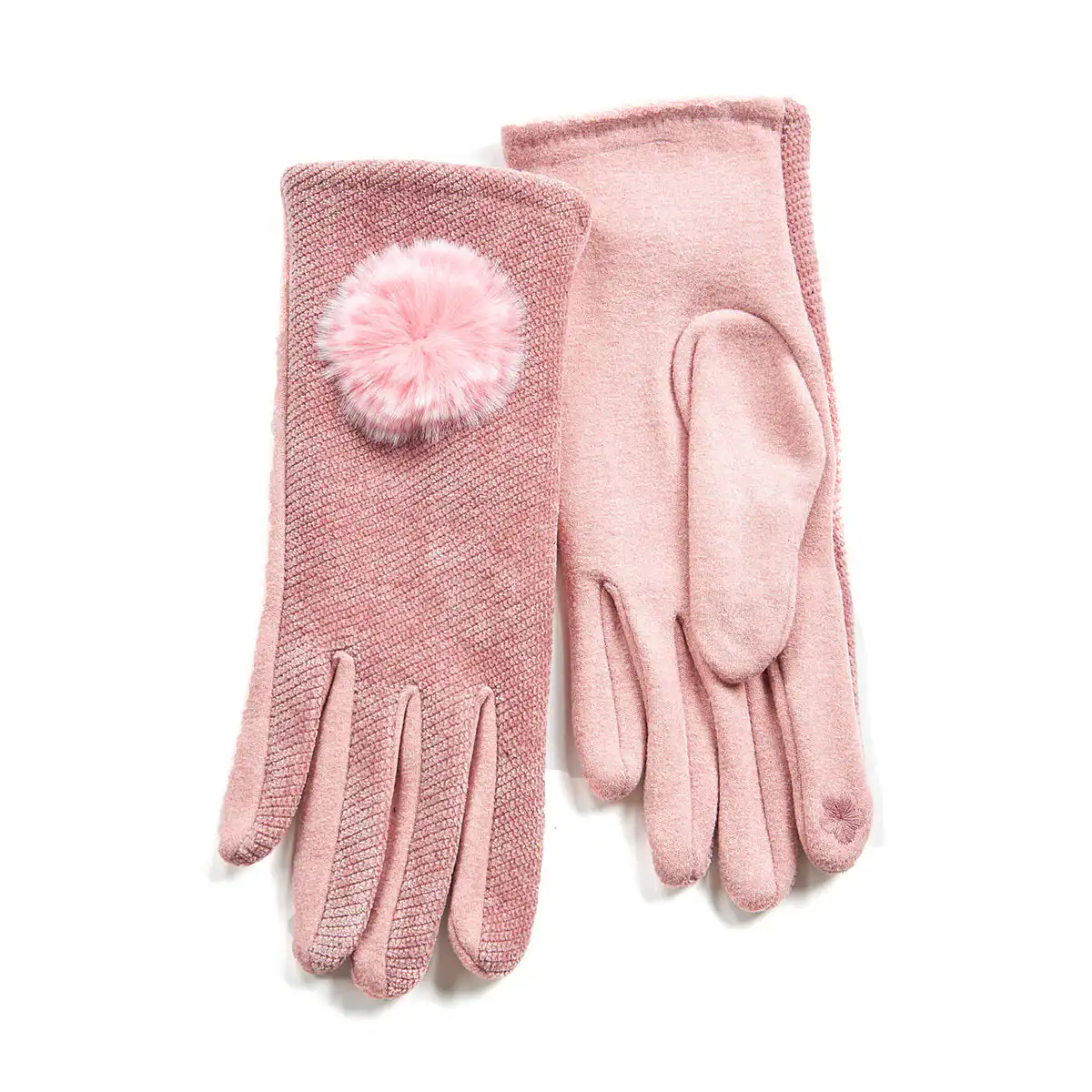 Verde Γυναικεία Γάντια one size 02-0708 ΜΑΥΡΟ